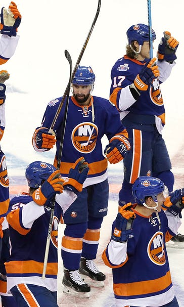 Islanders double-up Jets, get first win in Brooklyn
